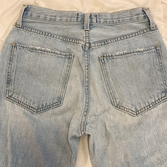 AGOLDE Riley High Rise Straight Crop Shatter Size 25 - Picture 6 of 10